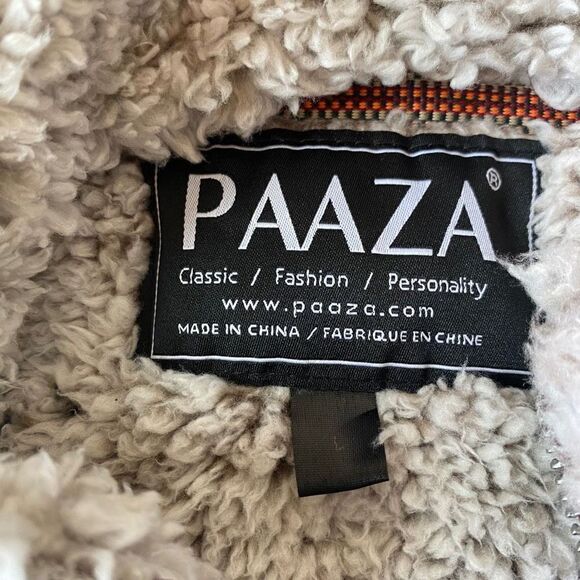 PAAZA Sherpa Frosty Tipped 1/4 Zip Pullover - Picture 4 of 5